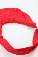 Stylish Red Convertible Hand & Sling Bag – Bold Pop of Colour Two-Way Crossbody | One Size | Pre-Loved-4