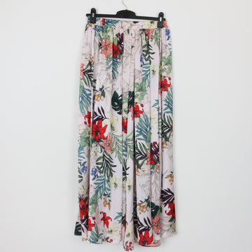 YDE Floral Satin Maxi Skirt | Size M