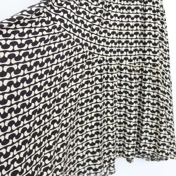 YDE Black & Cream Maxi Skirt | Size M - 0