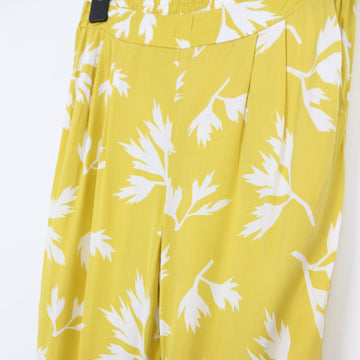 Rare Earth Yellow & White Summer Pants | Size 10 - 0
