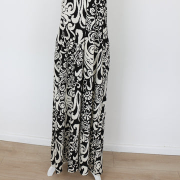 YDE Black and white halter neck maxi dress - M - 0