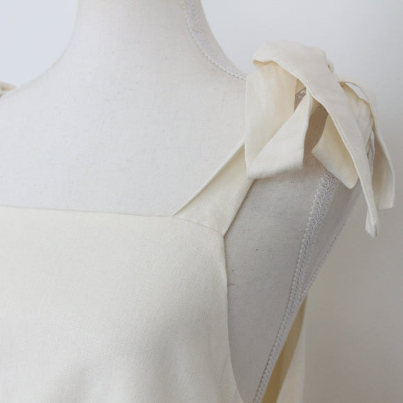 YDE Cream Short Trapeze Dress (M)
