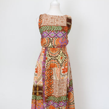 YDE Printed Open-Back Dress (M)