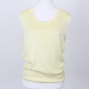 Yellow Knitted Blouse, Size L-1