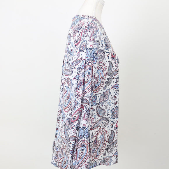 LC Waikiki Boho Long-Sleeve Blouse, Size 40