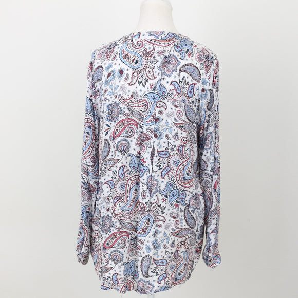LC Waikiki Boho Long-Sleeve Blouse, Size 40