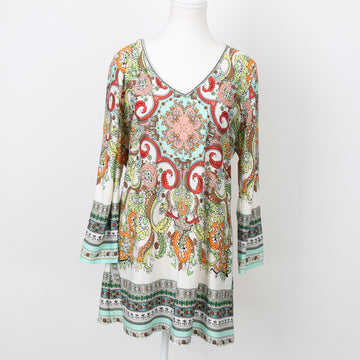 Melissa Paige Boho-Style Blouse, Size L