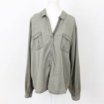 RE:DENIM Khaki Shirt, Size 20