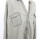 RE:DENIM Khaki Shirt, Size 20-2