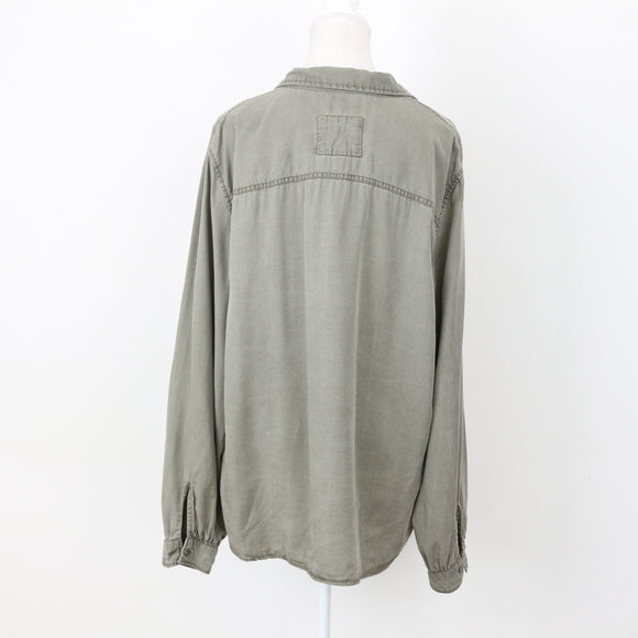 RE:DENIM Khaki Shirt, Size 20