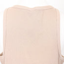 THE FIX Beige Ribbed Dress, Size L-2