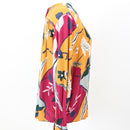 Old Khaki Bright Floral Blouse, Size 10-4