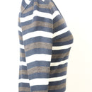 Fashion Express Striped V-Neck Jersey, Size 12-2