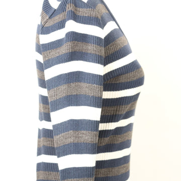 Fashion Express Striped V-Neck Jersey, Size 12 - 0