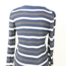Fashion Express Striped V-Neck Jersey, Size 12-3