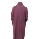 Woolies Maroon Short-Sleeve Cardigan, Size L-3