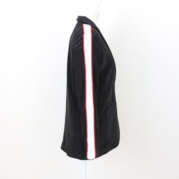 Fashion Nova Black Striped Blazer, Size XS - 0