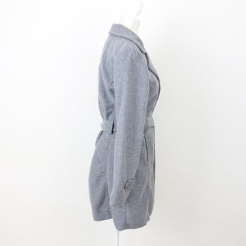 Super Soft Grey Coat, Size M - 0