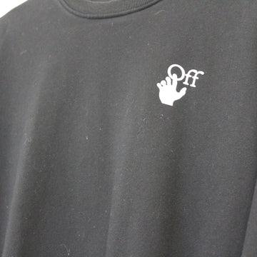 Off-White and Black Graphic Sweater, Size S - 0