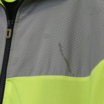 Adidas Black, Grey and Neon Yellow Sports Jacket, Size L - 0