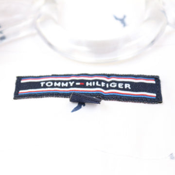 Tommy Hilfiger White Bird-Print Shirt, Size 3/4 - 0