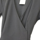 H&M Black Long-Sleeve Mini Dress | Size S-3