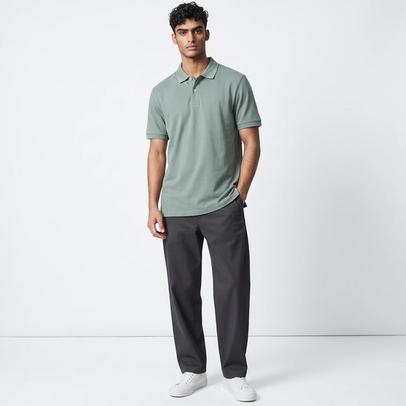 Woolies Cream Golf Shirt | Size M