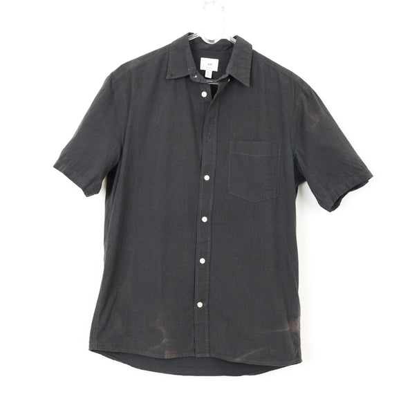 H&M Black Short-Sleeve Shirt | Size S
