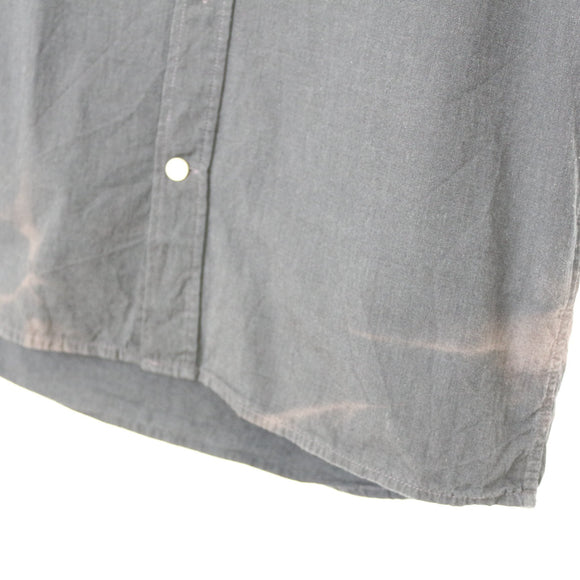 H&M Black Short-Sleeve Shirt | Size S