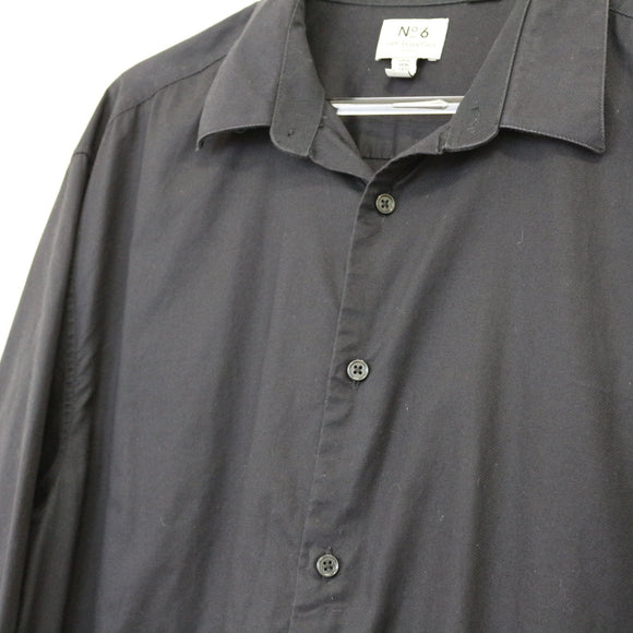 H&M Black Long-Sleeve Shirt | Size XL