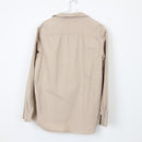 H&M Beige Linen-Feel Regular-Fit Shirt | Size L-3