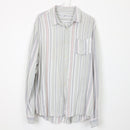 Cotton On Green Striped Long-Sleeve Shirt | Size 3XL-1