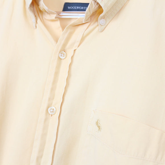 Cotton On Green Striped Long-Sleeve Shirt | Size 3XL