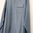 Oakridge Denim-Look Long-Sleeve Zip-Up Shirt – Casual Overshirt | Size 2XL | Pre-Loved-2