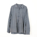 Old Khaki Blue & Sage Gingham Long-Sleeve Shirt – Checked Casual Button-Up | Size 2XL | Pre-Loved-1