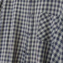 Old Khaki Blue & Sage Gingham Long-Sleeve Shirt – Checked Casual Button-Up | Size 2XL | Pre-Loved-3