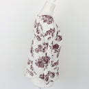 New Look Cream Knitted Top with Maroon Detail – Cosy Knit for Layering | Size 8 | Pre-Loved-4