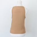 Foschini Camel Ribbed Halter Neck Top – Sleeveless Fitted Knit | Size M | Pre-Loved-4