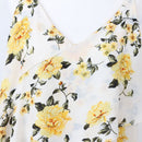 Foschini Yellow Floral Strappy Blouse – Sleeveless Summer Top | Size 18 | Pre-Loved-4
