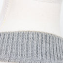 Boohoo Grey V-Neck Jersey – Cosy Knit Jumper for Layering | Size M | Pre-Loved-3