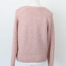 Pink Thick Knitted Jersey – Cosy Chunky Knit Jumper | Size 8 | Pre-Loved-4