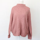 REAL pink knitted super soft jersey - S-1