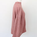 REAL pink knitted super soft jersey - S-3