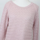 Poetry Pink Knitted Jersey – Cosy Knit Jumper for Layering | Size M | Pre-Loved-2