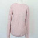 Poetry Pink Knitted Jersey – Cosy Knit Jumper for Layering | Size M | Pre-Loved-4