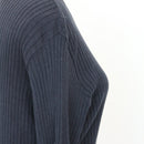 Superbalist Navy Blue Ribbed Jersey – Cosy Knit Jumper for Layering | Size S | Pre-Loved-4