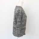 Black & White Half-Button Jersey, Size XL-2