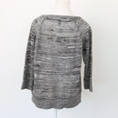 Black & White Half-Button Jersey, Size XL-3