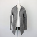Grey Hooded Cardigan, Size XS-1