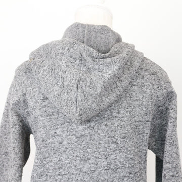 Grey Hooded Cardigan, Size XS - 0